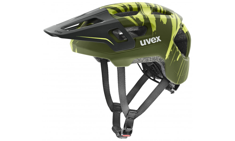 Helmet Uvex react jr fullface dark olive matt - 2