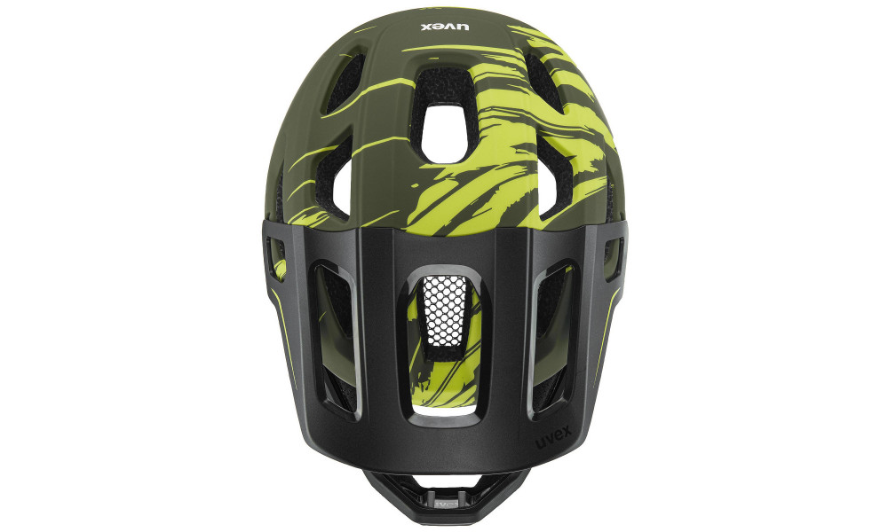 ???? Uvex react jr fullface dark olive matt - 6