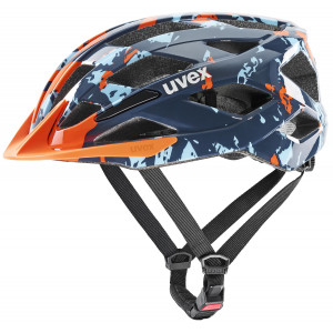 Шлем Uvex air wing 2 papaya-bubble blue