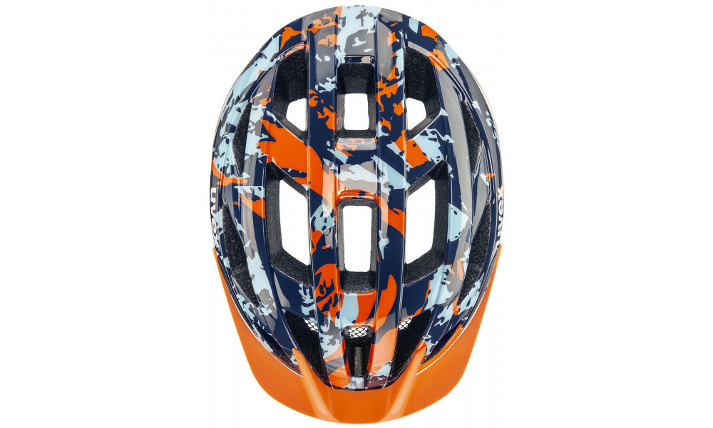Шлем Uvex air wing 2 papaya-bubble blue - 5