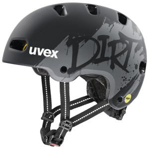 Шлем Uvex kid 4 style MIPS dirt black matt