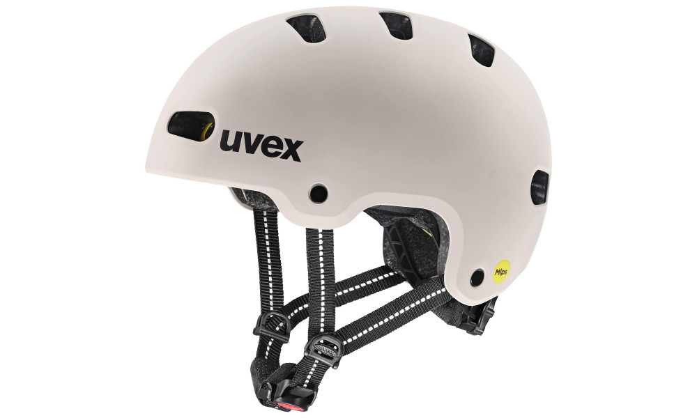 ???? Uvex kid 4 style MIPS warm grey matt - 1
