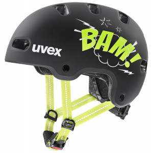 ???? Uvex kid 4 style bam black-lime matt