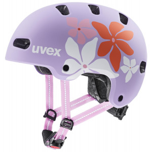 Шлем Uvex kid 4 style flower lilac matt