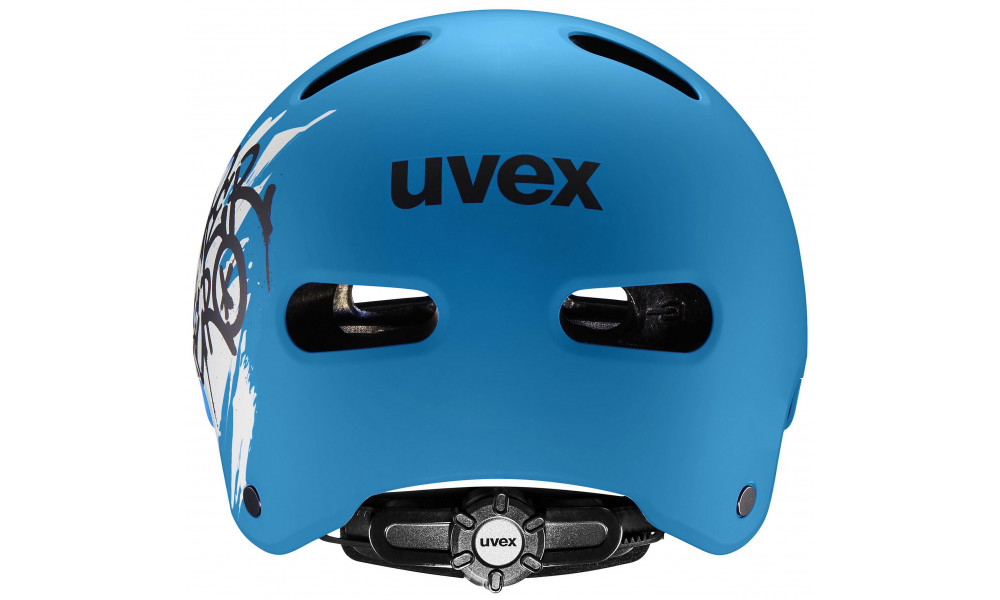 Шлем Uvex kid 4 style super hero blue matt - 3