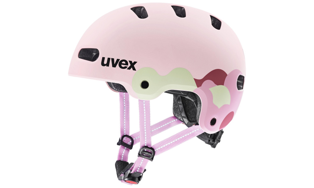 Шлем Uvex kid 4 style strawberry-matcha matt - 1
