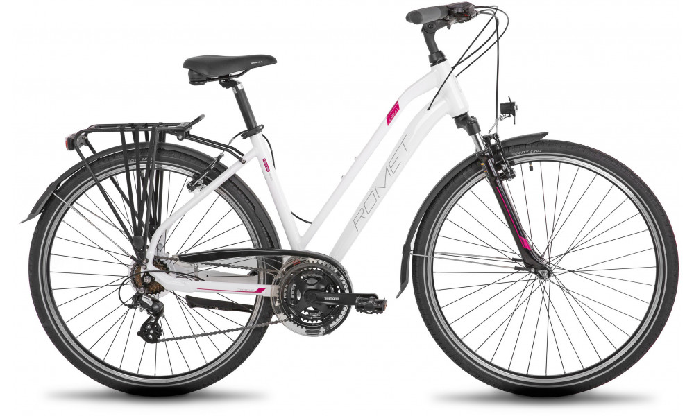 Bicycle Romet Gazela 1 2025 white - 1