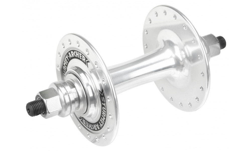 Передняя втулка Sturmey-Archer HBT30 Alu silver - 2