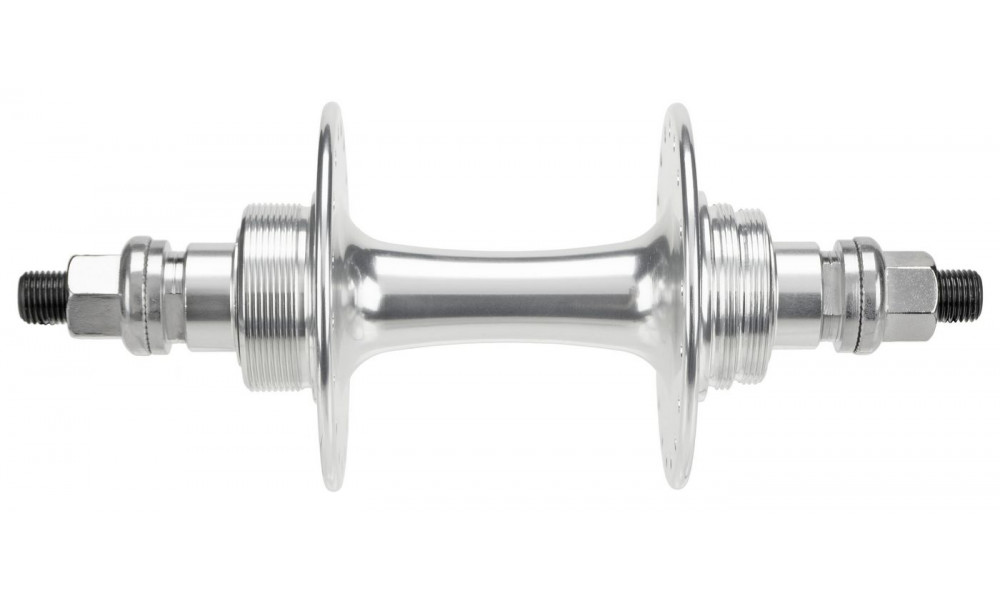 Rear hub Sturmey-Archer HBT30 Alu 1-speed freewheel/fixed silver - 1