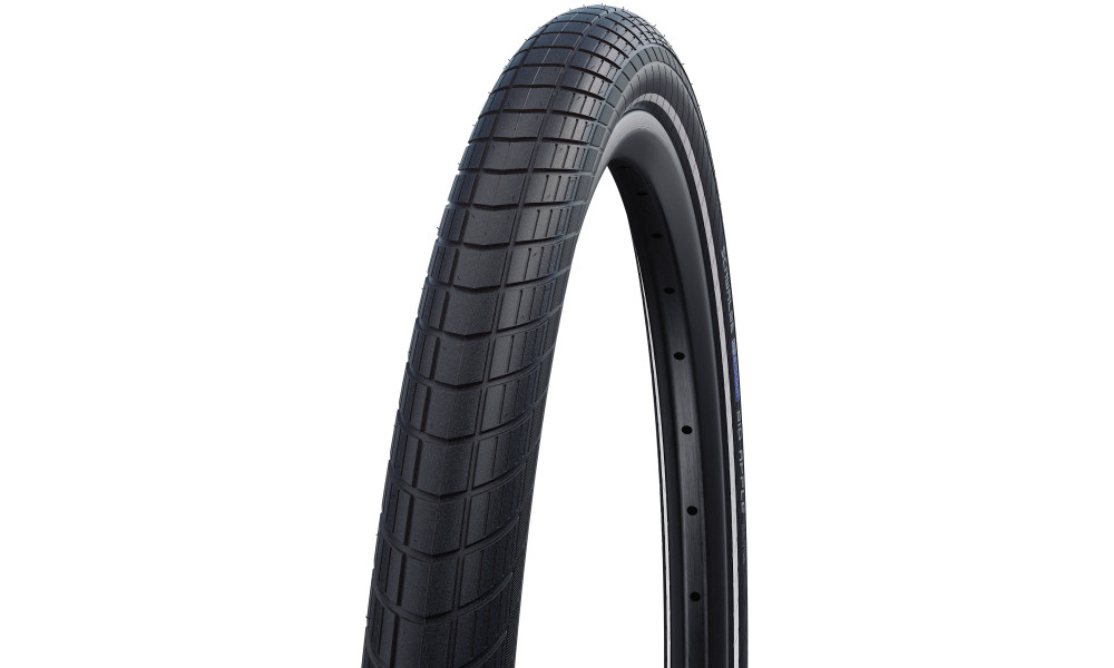 Tire 28" Schwalbe Big Apple HS 430 Active Wired 50-622 / 29x2.00 Black-Reflex 