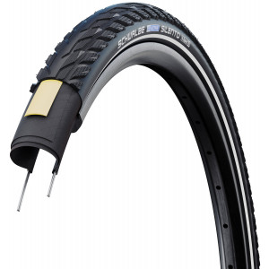 Шина 28" Schwalbe Silento HS 421 Active Wired 42-622 / 28x1.60 Black-Reflex