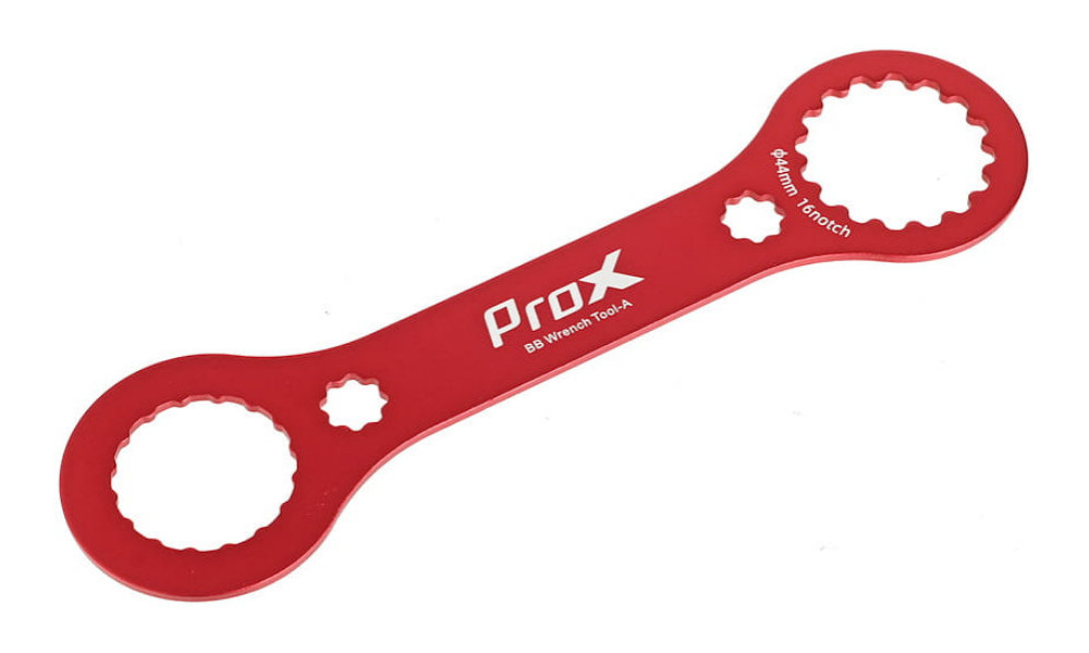 Tool ProX BB-07A for bottom bracket Hollowtech II 41/44mm 16T red - 1