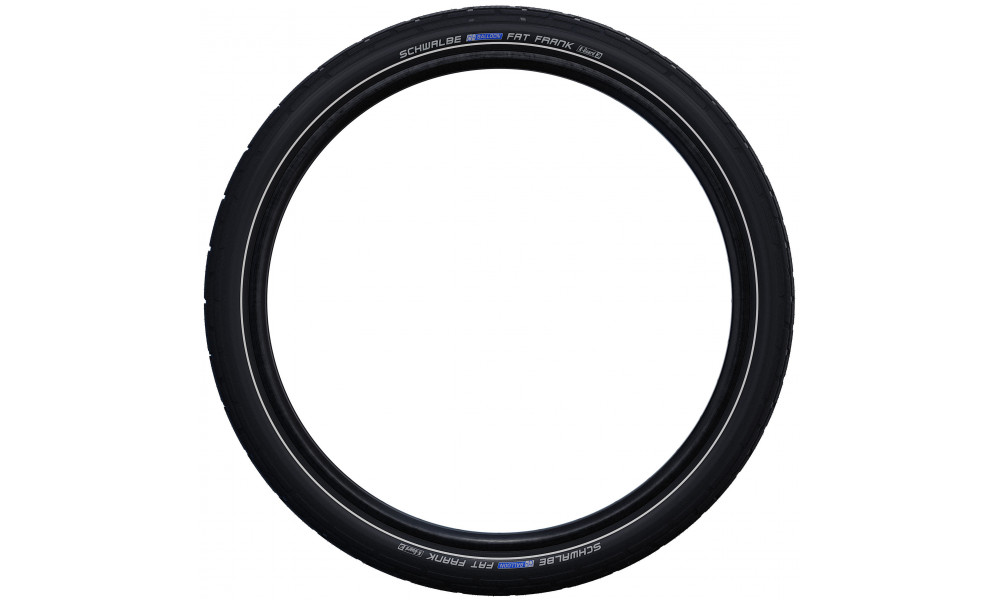 Tire 26" Schwalbe Fat Frank HS 375 Active Wired 60-559 / 26x2.35 Black-Reflex - 3