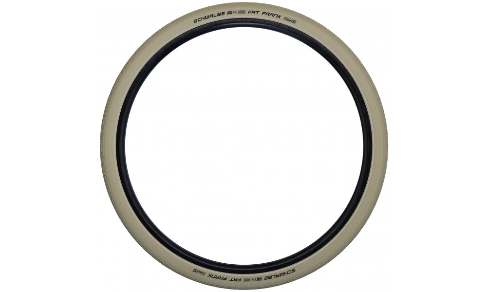 ???? 28" Schwalbe Fat Frank HS 375 Active Wired 50-622 / 29x2.00 Creme-Reflex - 2