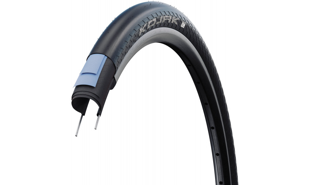 Tire 16" Schwalbe Kojak HS 385 Perf Wired 32-349 Black - 3