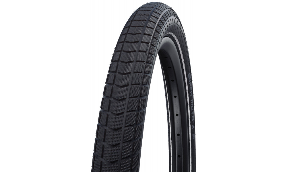 Tire 27.5" Schwalbe Super Moto-X HS 439 Perf Wired 62-584 SS Reflex Addix - 1