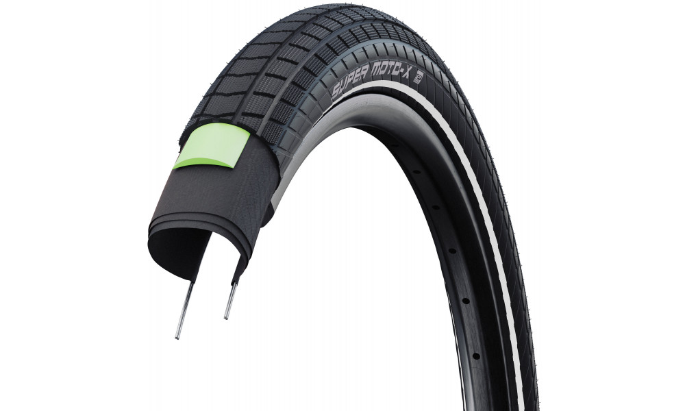 Tire 27.5" Schwalbe Super Moto-X HS 439 Perf Wired 62-584 SS Reflex Addix - 3