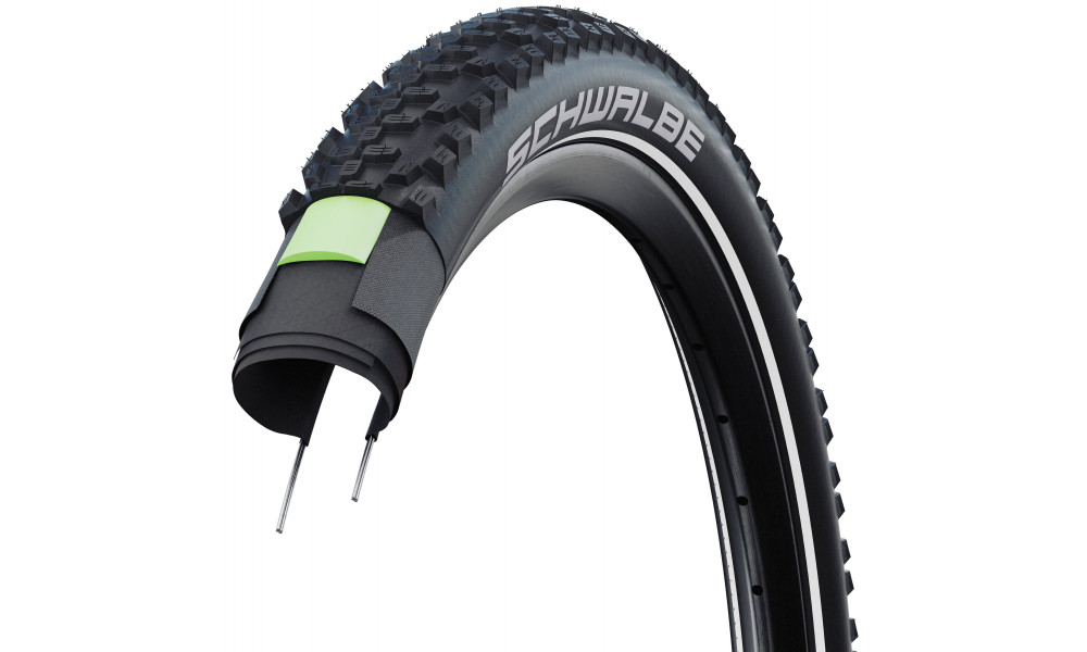 Tire 28" Schwalbe Smart Sam Plus HS624 Perf Wired 42-622 / 28x1.60 DD Reflex - 3