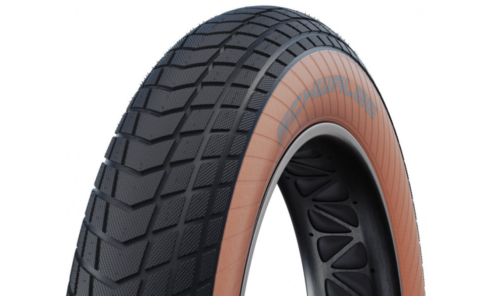 Tire 20" Schwalbe Super Moto-X HS439 Active Wired 100-406 / 20x4.00 Reinforced Bronze - 1