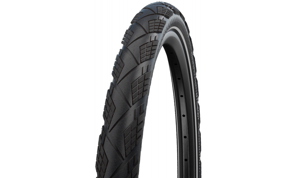 Tire 28" Schwalbe Marathon Efficiency HS617 Evo Fold 45-622 / 28x1.70 Super Race Reflex - 1