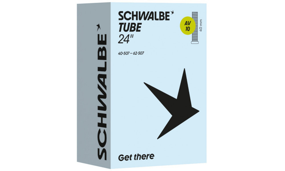 Камера 24" Schwalbe AV10 40mm (40/62-507) - 1