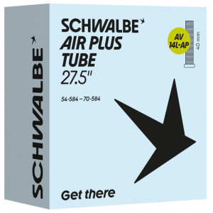 Камера 27.5+" Schwalbe AV14L-AP 40mm Air Plus (54/70-584)