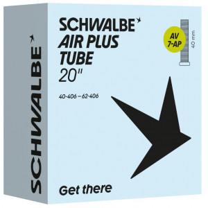 Камера 20" Schwalbe AV7-AP 40mm Air Plus (40/62-406)