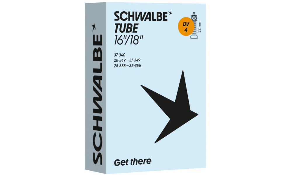 Tube 16/18" Schwalbe DV4 32mm (28/37-340/355) - 1