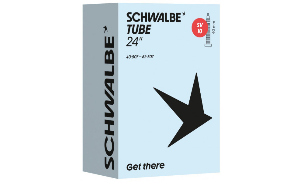 Камера 24" Schwalbe SV10 40mm (40/62-507) - 1