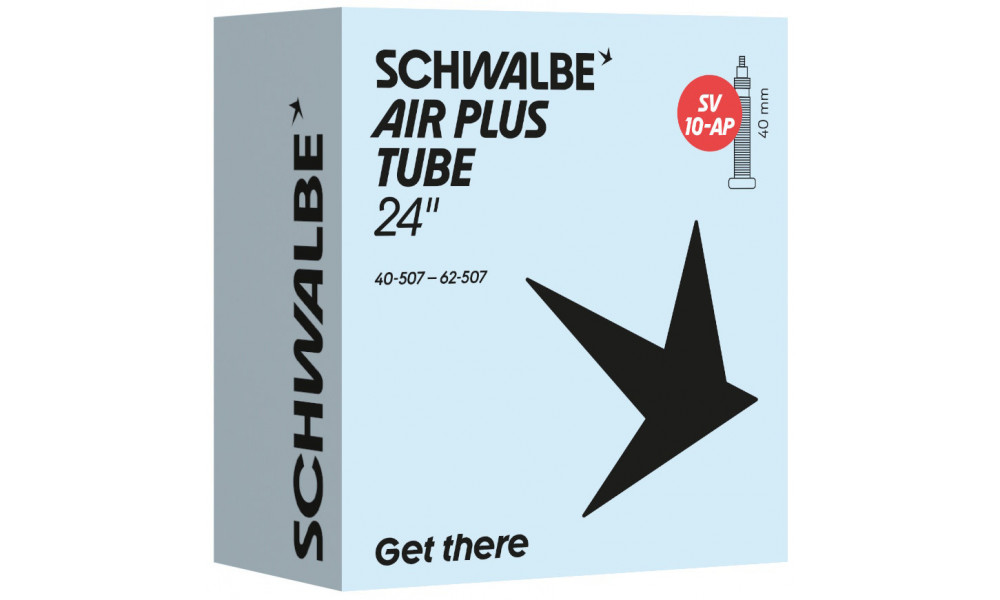 Tube 24" Schwalbe SV10-AP 40mm Air Plus (40/62-507) - 1