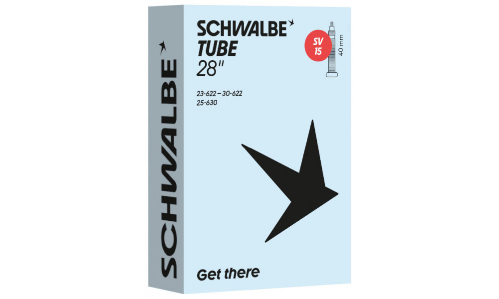 Tube 27/28" Schwalbe SV15 40mm (23/30-622/630) 