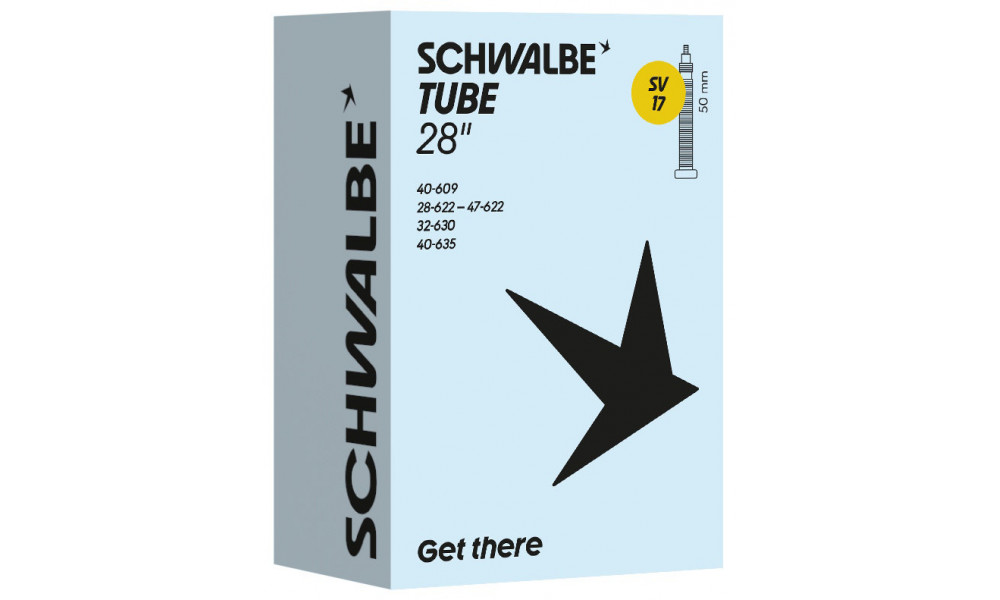 Камера 28" Schwalbe SV17 50mm (28/47-622/635) - 1