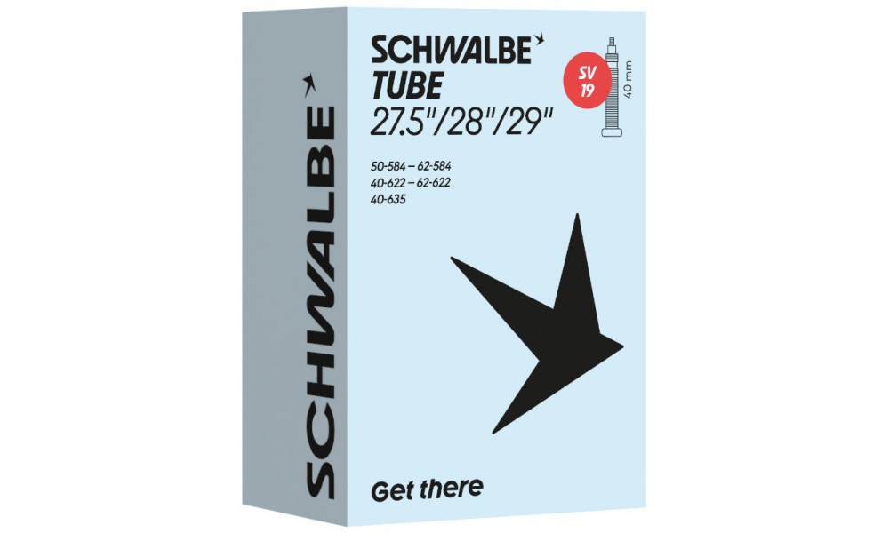 Tube 27.5/28" Schwalbe SV19 40mm (40/62-584/635) 