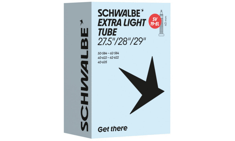 Tube 27.5/28" Schwalbe SV19-EL 40mm Extra Light (40/62-584/635) - 1