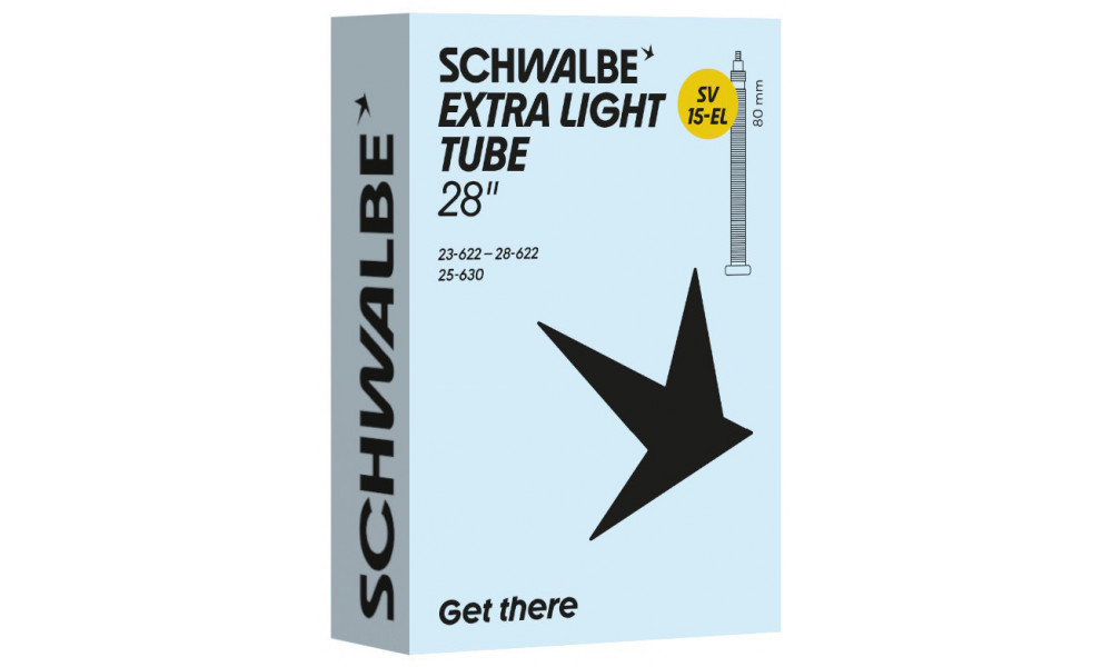 ?????? 27/28" Schwalbe SV15-EL 80mm Extra Light (23/28-622/630) - 1