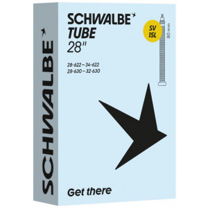 Камера 27/28" Schwalbe SV15L 80mm (28/34-622/630)