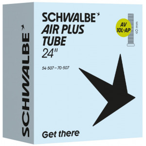 Камера 24" Schwalbe AV10L-AP 40mm Air Plus (54/70-507)