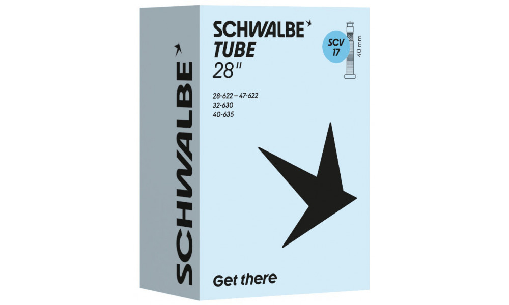 Tube 28" Schwalbe SCV17 40mm (28/47-622/635) - 1