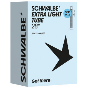 Камера 28" Schwalbe SCV17-EL 60mm Extra Light (28/44-622)