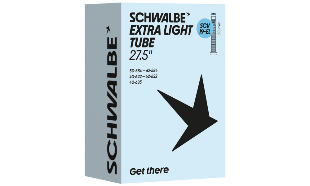 ?????? 27.5/28" Schwalbe SCV19-EL 50mm Extra Light (40/62-584/635) 
