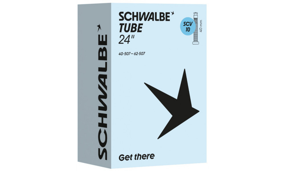 Камера 24" Schwalbe SCV10 40mm (40/62-507) - 1