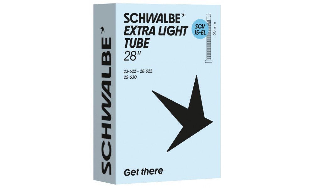 ?????? 27/28" Schwalbe SCV15-EL 60mm Extra Light (23/28-622/630) 