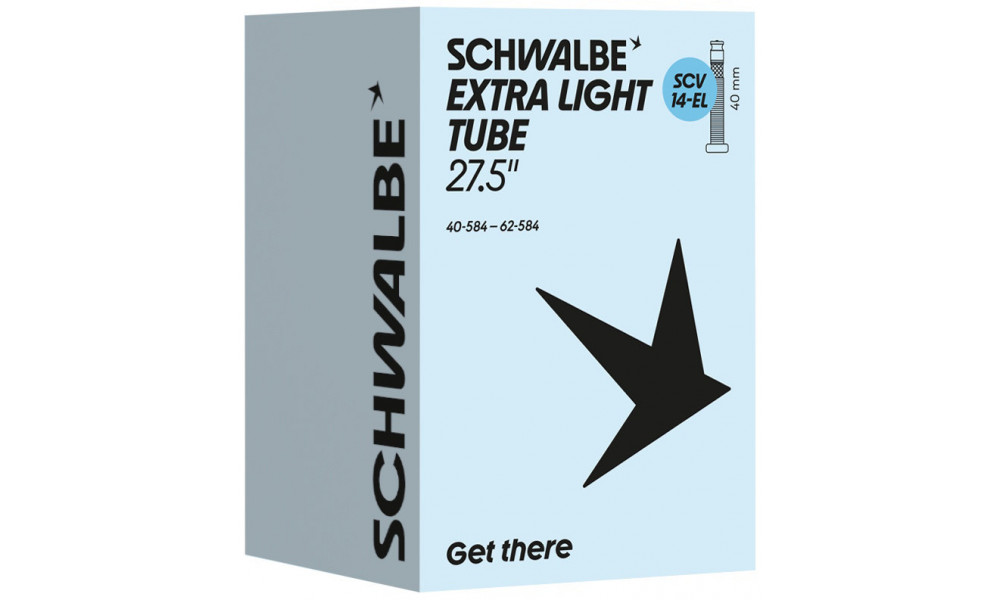 Камера 27.5" Schwalbe SCV14-EL 40mm Extra Light (40/62-584) 