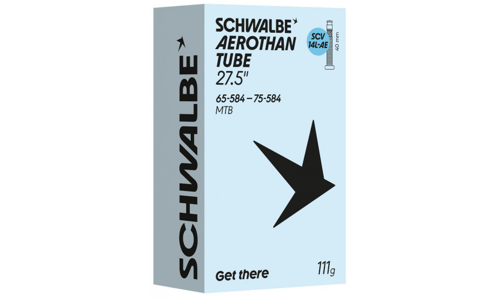 Tube 27.5+" Schwalbe SCV14L-AE Aerothan 40mm (65/75-584) - 1