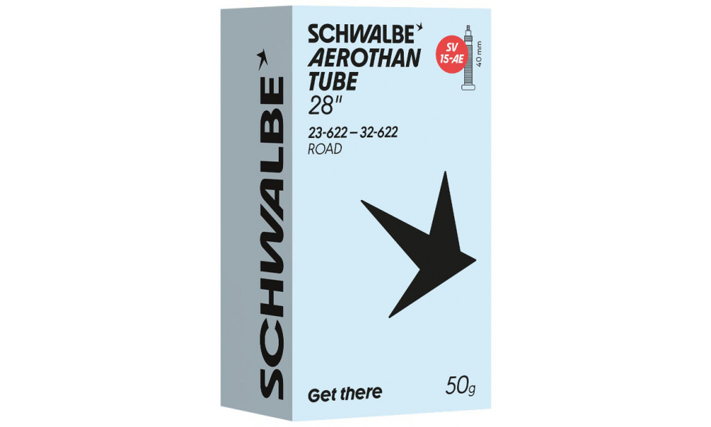 Tube 28" Schwalbe SV15-AE Aerothan 40mm (23/32-622) - 1
