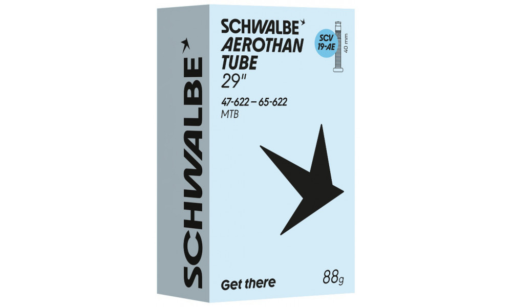 Камера 28/29" Schwalbe SCV19-AE Aerothan 40mm (47/65-622) - 1