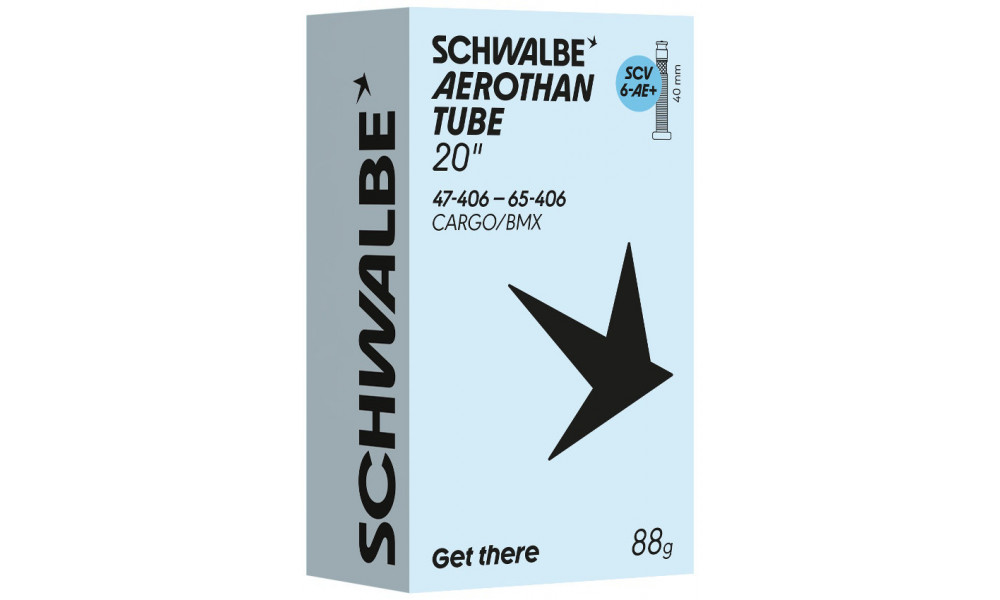 Tube 20" Schwalbe SCV6-AE+ Aerothan 40mm (47/65-406) - 1