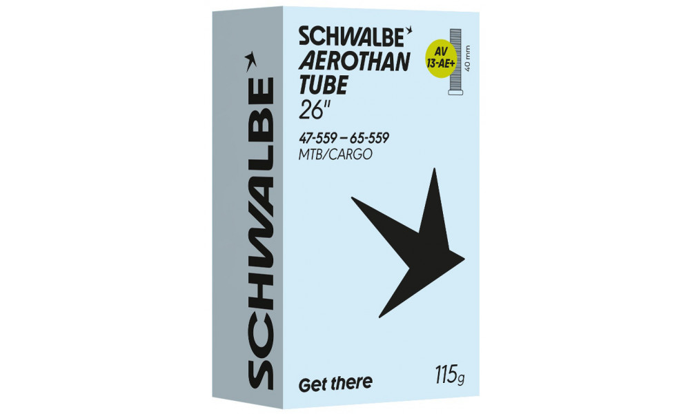 Tube 26" Schwalbe AV13-AE+ Aerothan 40mm (47/65-559) - 1