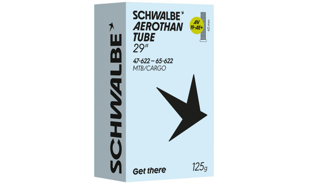 Tube 28/29" Schwalbe AV19-AE+ Aerothan 40mm (47/65-622) - 1