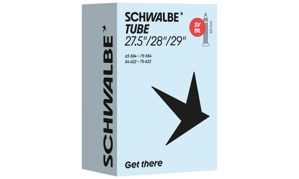 Tube 29/27.5+" Schwalbe SV19L 40mm (54/75-584/622) 